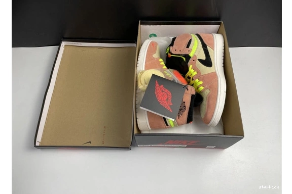 Air Jordan Switch CW6576-800 Peach CW6576-800 1 High 0312